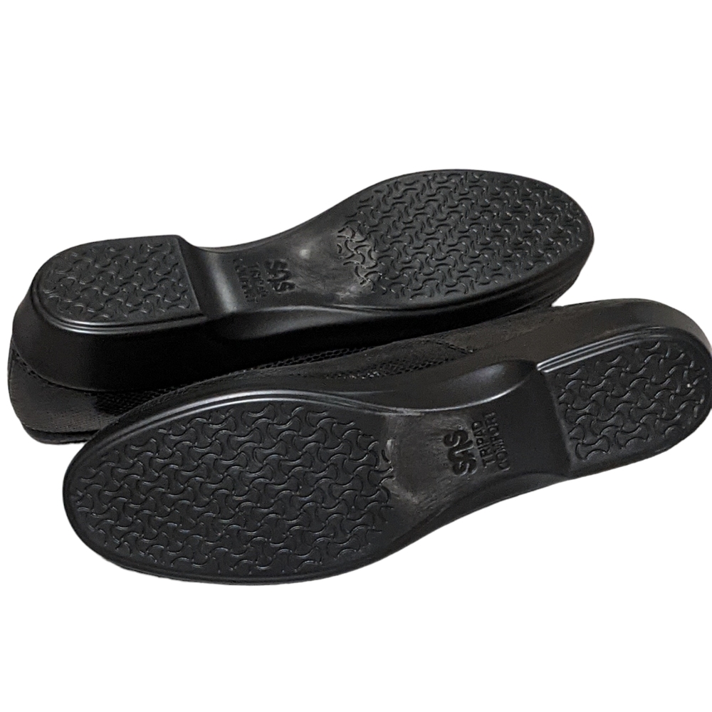 SAS Black Mary Jane Flats - Picture 9 of 12